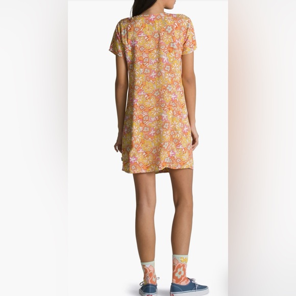 VANS Resort Floral Womens Short Dress - Picture 2 of 12
